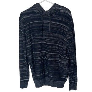 treasure & bond Mens Sz S hoodie black gray